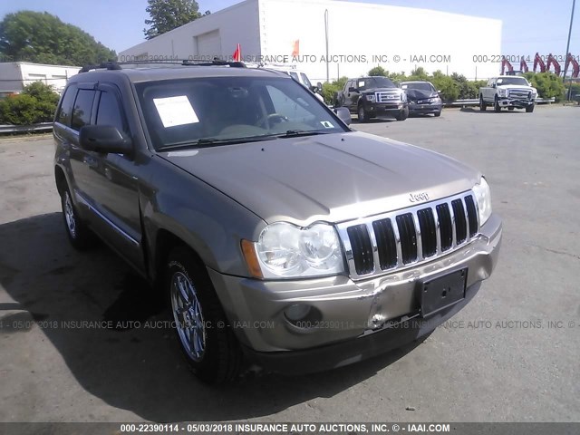 1J4HR58N46C185211 - 2006 JEEP GRAND CHEROKEE LIMITED BEIGE photo 6