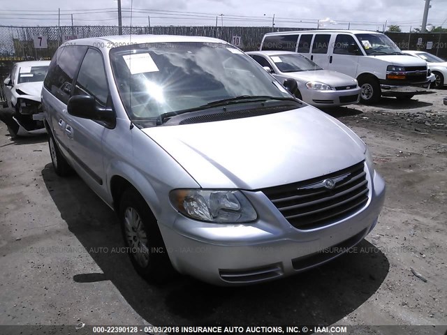 1A4GP45R16B595019 - 2006 CHRYSLER TOWN & COUNTRY  SILVER photo 1