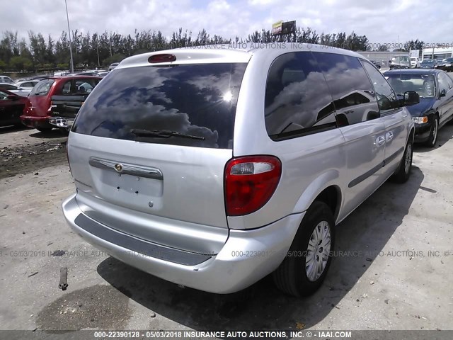 1A4GP45R16B595019 - 2006 CHRYSLER TOWN & COUNTRY  SILVER photo 4