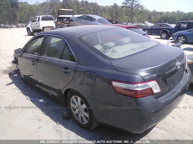 JTNBB46K673023676 - 2007 TOYOTA CAMRY NEW GENERAT HYBRID GRAY photo 3