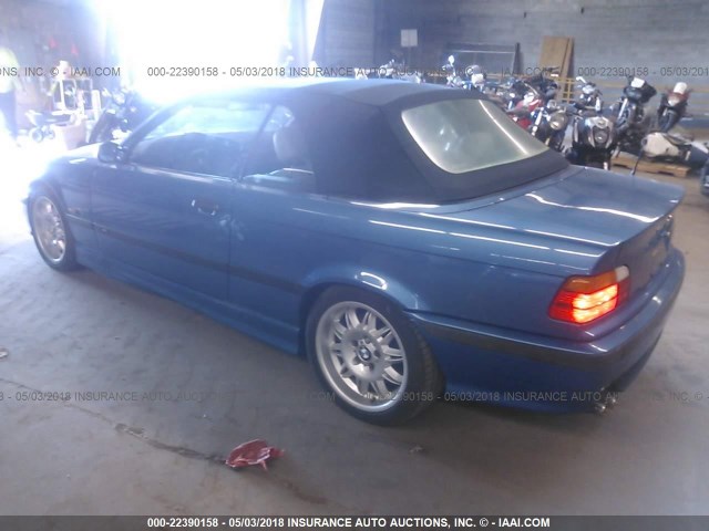 WBSBK0330XEC41039 - 1999 BMW M3 AUTOMATIC BLUE photo 3