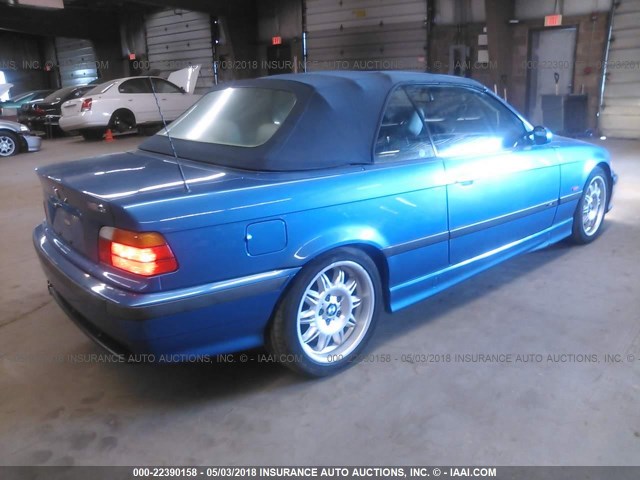 WBSBK0330XEC41039 - 1999 BMW M3 AUTOMATIC BLUE photo 4