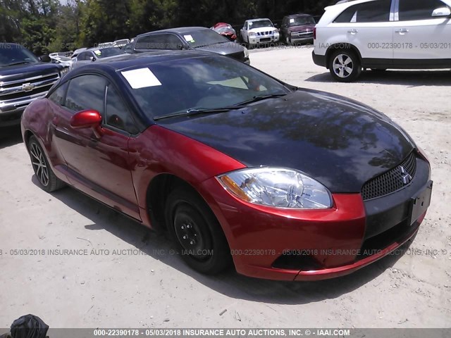 4A31K5DFXBE013030 - 2011 MITSUBISHI ECLIPSE GS SPORT RED photo 1