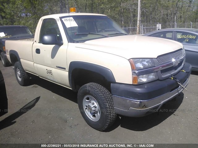 1GCHK24U23E331370 - 2003 CHEVROLET SILVERADO K2500 HEAVY DUTY BEIGE photo 1