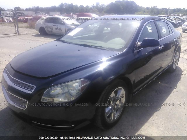 1G1ZC5EB0AF171473 - 2010 CHEVROLET MALIBU 1LT 深蓝色 照片 2