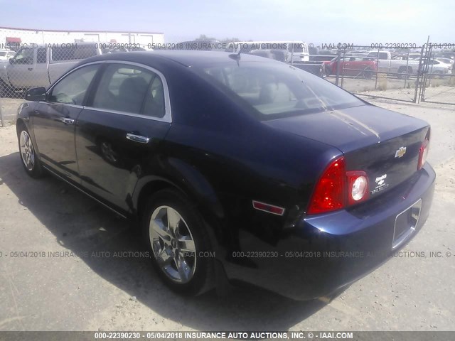 1G1ZC5EB0AF171473 - 2010 CHEVROLET MALIBU 1LT 深蓝色 照片 3