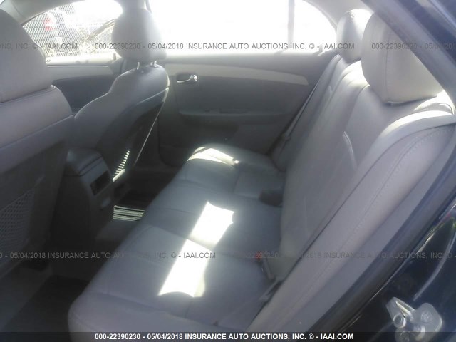 1G1ZC5EB0AF171473 - 2010 CHEVROLET MALIBU 1LT 深蓝色 照片 8