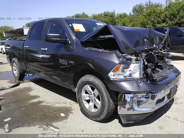 1C6RR6TT9HS722872 - 2017 RAM 1500 SLT GRAY photo 1