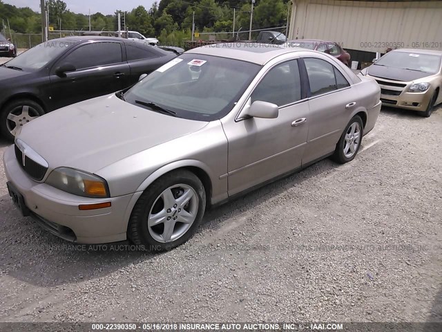 1LNHM87AX2Y674418 - 2002 LINCOLN LS 银色 照片 2