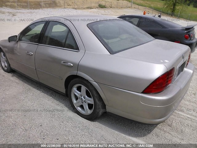 1LNHM87AX2Y674418 - 2002 LINCOLN LS 银色 照片 3