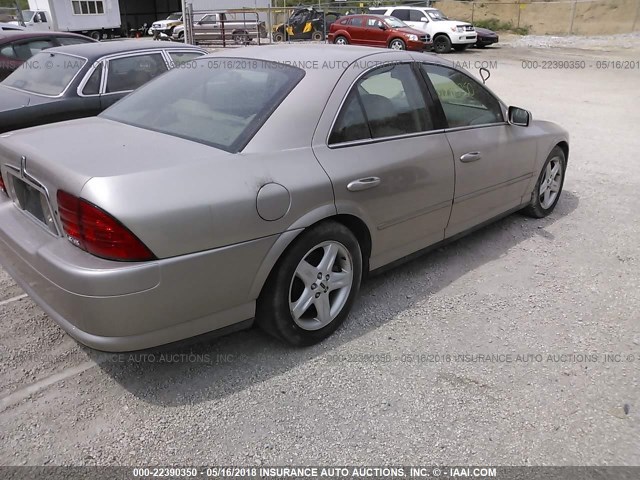 1LNHM87AX2Y674418 - 2002 LINCOLN LS 银色 照片 4