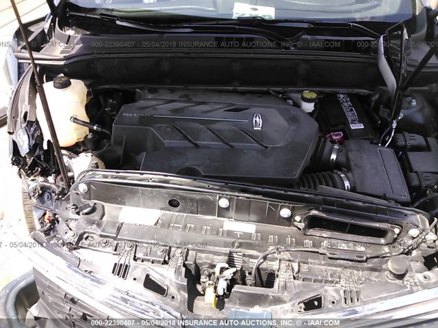 2LMTJ8LP3GBL46294 - 2016 LINCOLN MKX RESERVE ლურჯი ფოტო 10