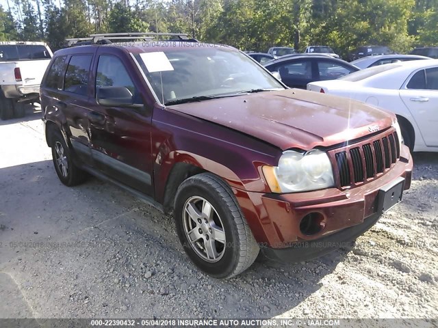 1J4GS48K96C368670 - 2006 JEEP GRAND CHEROKEE LAREDO/COLUMBIA/FREEDOM 红色 照片 1