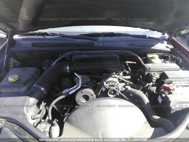 1J4GS48K96C368670 - 2006 JEEP GRAND CHEROKEE LAREDO/COLUMBIA/FREEDOM 红色 照片 10