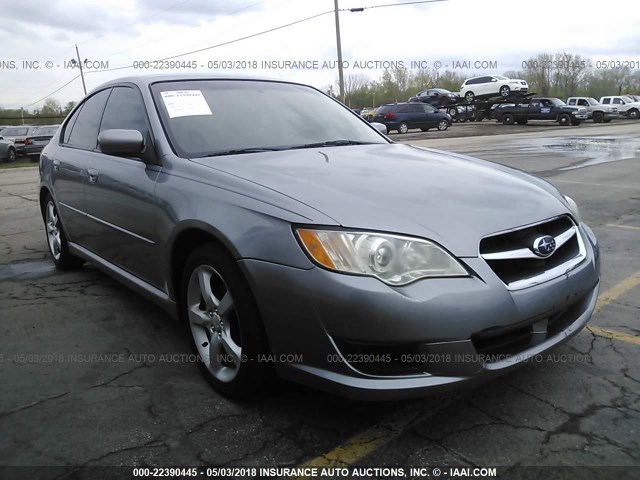 4S3BL616487201540 - 2008 SUBARU LEGACY 2.5I GRAY photo 1