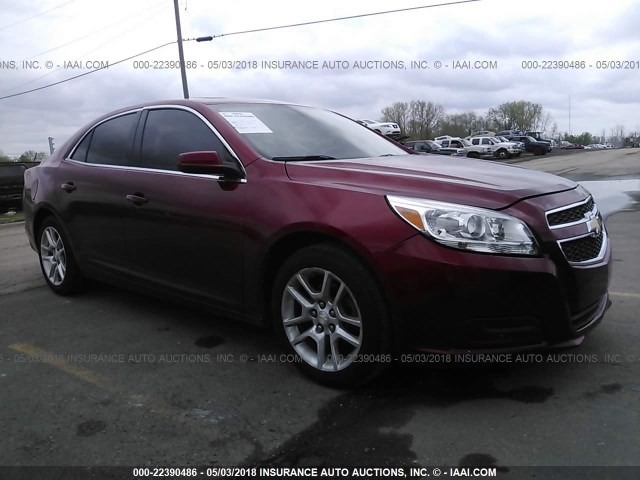 1G11D5RR1DF105214 - 2013 CHEVROLET MALIBU 1LT 勃艮第红 照片 1