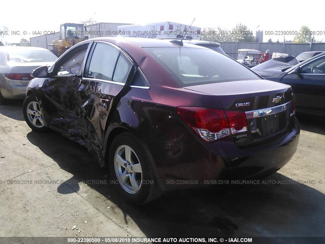 1G1PE5SB5G7216271 - 2016 CHEVROLET CRUZE LIMITED LT RED photo 3