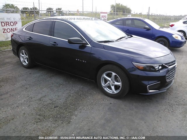 1G1ZB5ST6GF238215 - 2016 CHEVROLET MALIBU LS 蓝色 照片 1