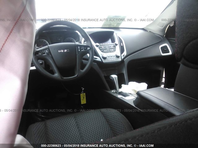 2GKALMEK7C6182468 - 2012 GMC TERRAIN SLE SILVER photo 5