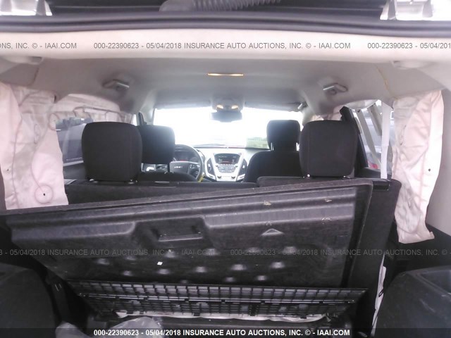 2GKALMEK7C6182468 - 2012 GMC TERRAIN SLE SILVER photo 8