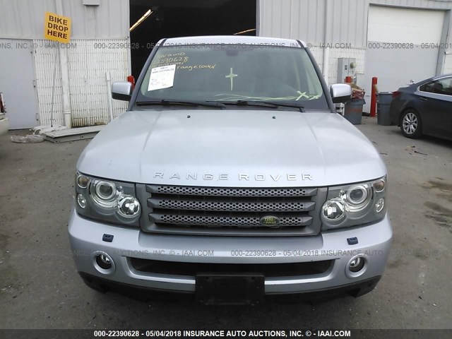 0000000000NY70556 - 2006 LAND ROVER LAND ROVER  SILVER photo 6