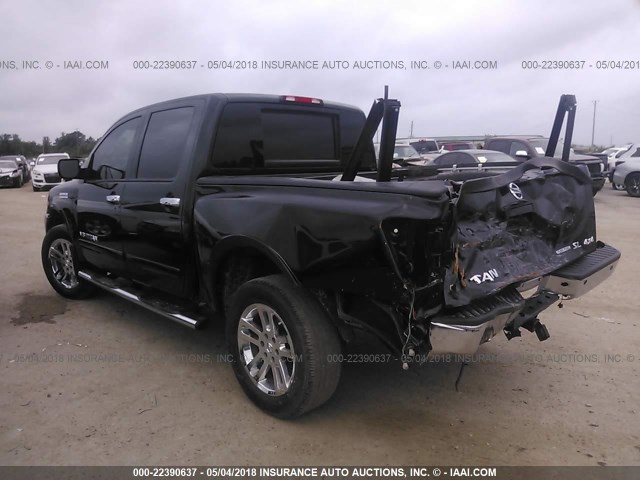 1N6BA0EC3FN508626 - 2015 NISSAN TITAN S/SV/SL/PRO-4X BLACK photo 3