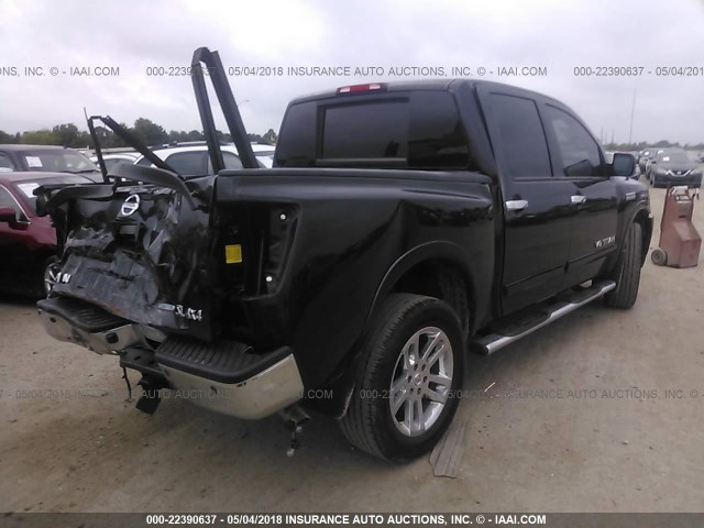 1N6BA0EC3FN508626 - 2015 NISSAN TITAN S/SV/SL/PRO-4X BLACK photo 4