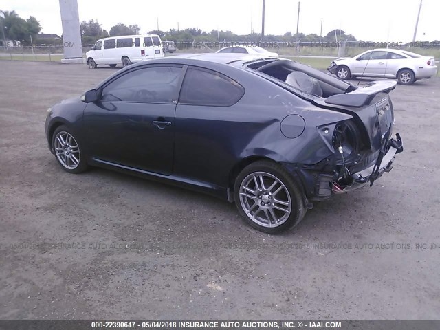 JTKDE167180246735 - 2008 TOYOTA SCION TC 灰色 照片 3