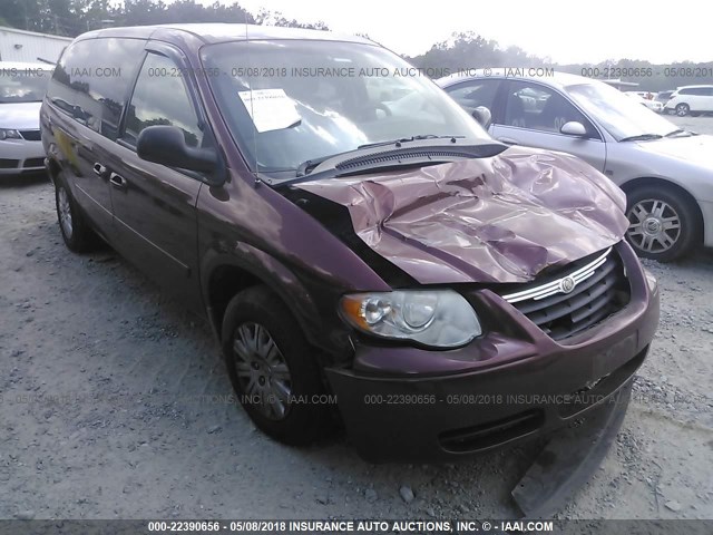 2A4GP44R97R320261 - 2007 CHRYSLER TOWN & COUNTRY LX RED photo 1