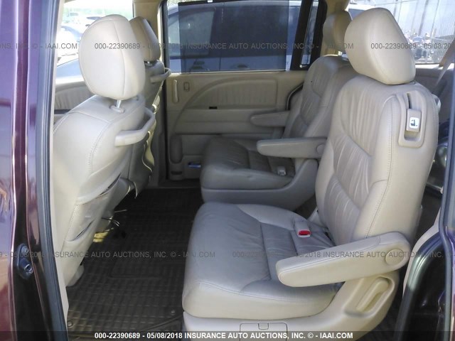5FNRL38797B063322 - 2007 HONDA ODYSSEY EXL იასამნისფერი ფოტო 8