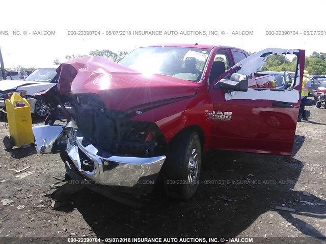 3C6UR5CL4GG121024 - 2016 RAM 2500 ST RED photo 2