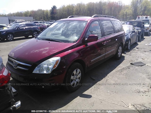 KNDMC233176041612 - 2007 HYUNDAI ENTOURAGE GLS/SE/LIMITED RED photo 2