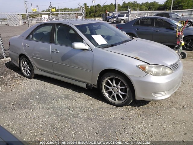 4T1BE32K96U720615 - 2006 TOYOTA CAMRY LE/XLE/SE ვერცხლისფერი ფოტო 1