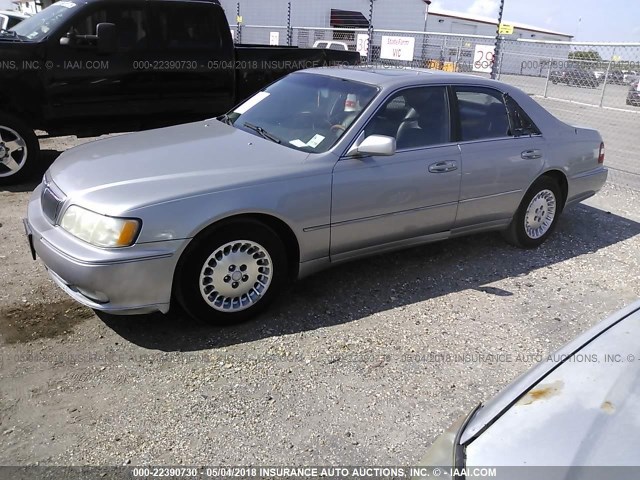 JNKBY31A51M100730 - 2001 INFINITI Q45 T GRAY photo 2