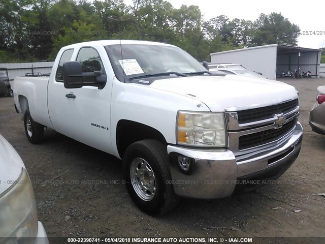 1GCHC49609E142325 - 2009 CHEVROLET SILVERADO C2500 HEAVY DUTY WHITE photo 1