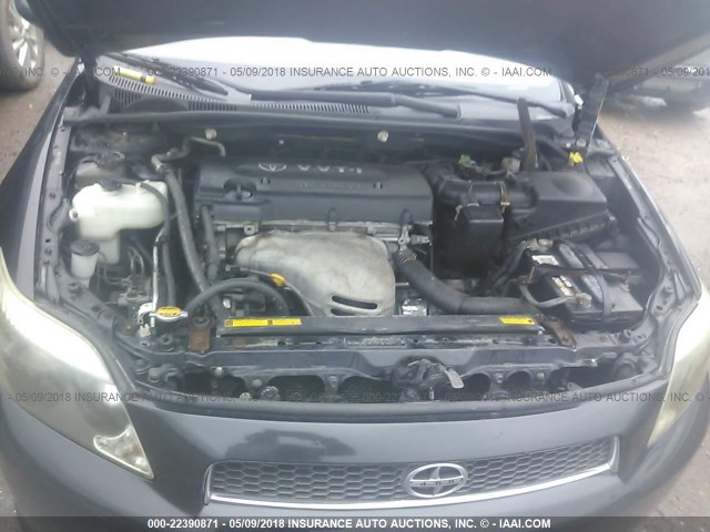 JTKDE177660134184 - 2006 TOYOTA SCION TC 黑色 照片 10