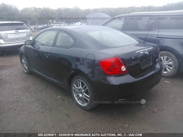 JTKDE177660134184 - 2006 TOYOTA SCION TC 黑色 照片 3