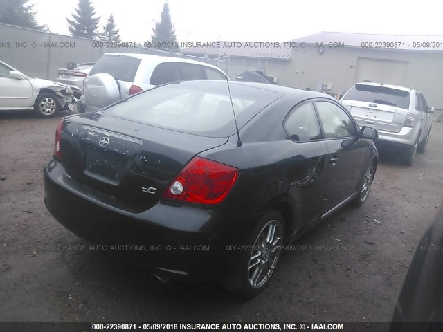 JTKDE177660134184 - 2006 TOYOTA SCION TC 黑色 照片 4