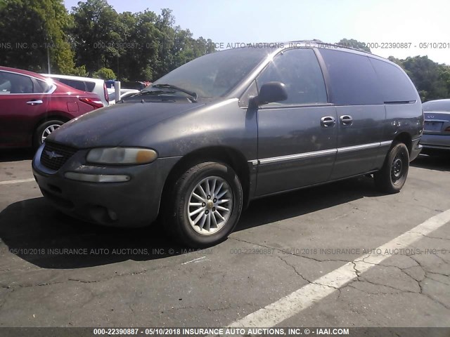 1C4GP54LXXB564488 - 1999 CHRYSLER TOWN & COUNTRY LX/LXI GRAY photo 2