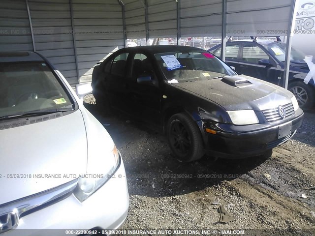 3VWRC29M1YM039234 - 2000 VOLKSWAGEN JETTA GL BLACK photo 1