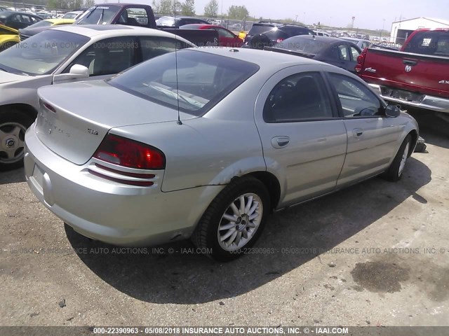 1B3EL46X16N277195 - 2006 DODGE STRATUS SXT Light Blue photo 4