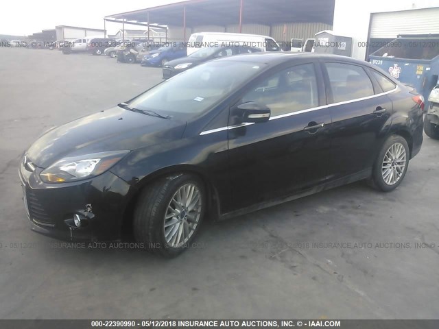 1FADP3J27DL234158 - 2013 FORD FOCUS TITANIUM BLACK photo 2