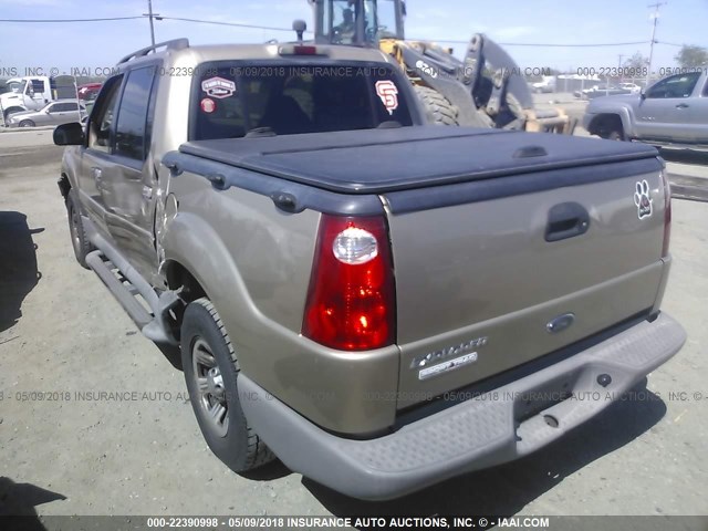 1FMZU67E81UA87488 - 2001 FORD EXPLORER SPORT TR  BEIGE photo 6