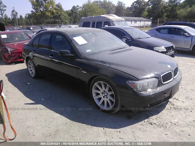 WBAGL63515DP74898 - 2005 BMW 745 I BLACK photo 1