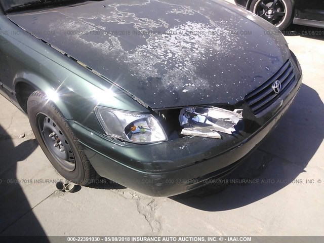 4T1BG22KXXU882324 - 1999 TOYOTA CAMRY CE/LE/XLE GREEN photo 6
