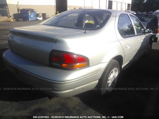 1B3EJ46X9XN638101 - 1999 DODGE STRATUS SILVER photo 4