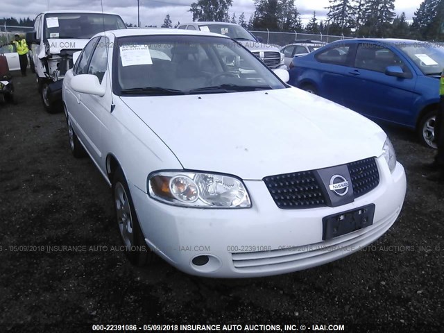 3N1CB51D94L474451 - 2004 NISSAN SENTRA 1.8/1.8S WHITE photo 1