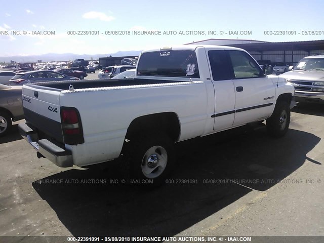 3B7HF13Z81G248348 - 2001 DODGE RAM 1500 WHITE photo 4