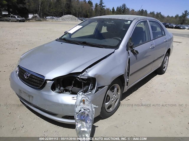 2T1BR32E78C891012 - 2008 TOYOTA COROLLA CE/LE/S SILVER photo 2