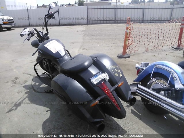 5VPEW36N1C3007570 - 2012 VICTORY MOTORCYCLES HARD-BALL Schwarz Foto 3